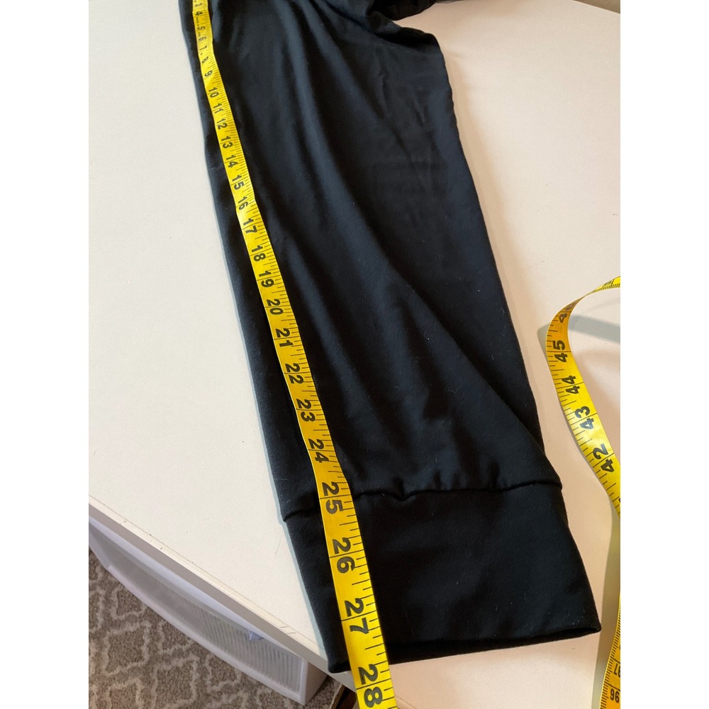 Hatch Over Under Maternity Pants Easy High-Waist Joggers Black Pull On Pockets S - Picture 7 of 9